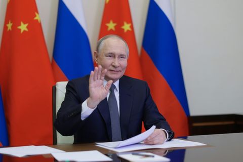 Putin bei Videogespräch mit Xi im Januar