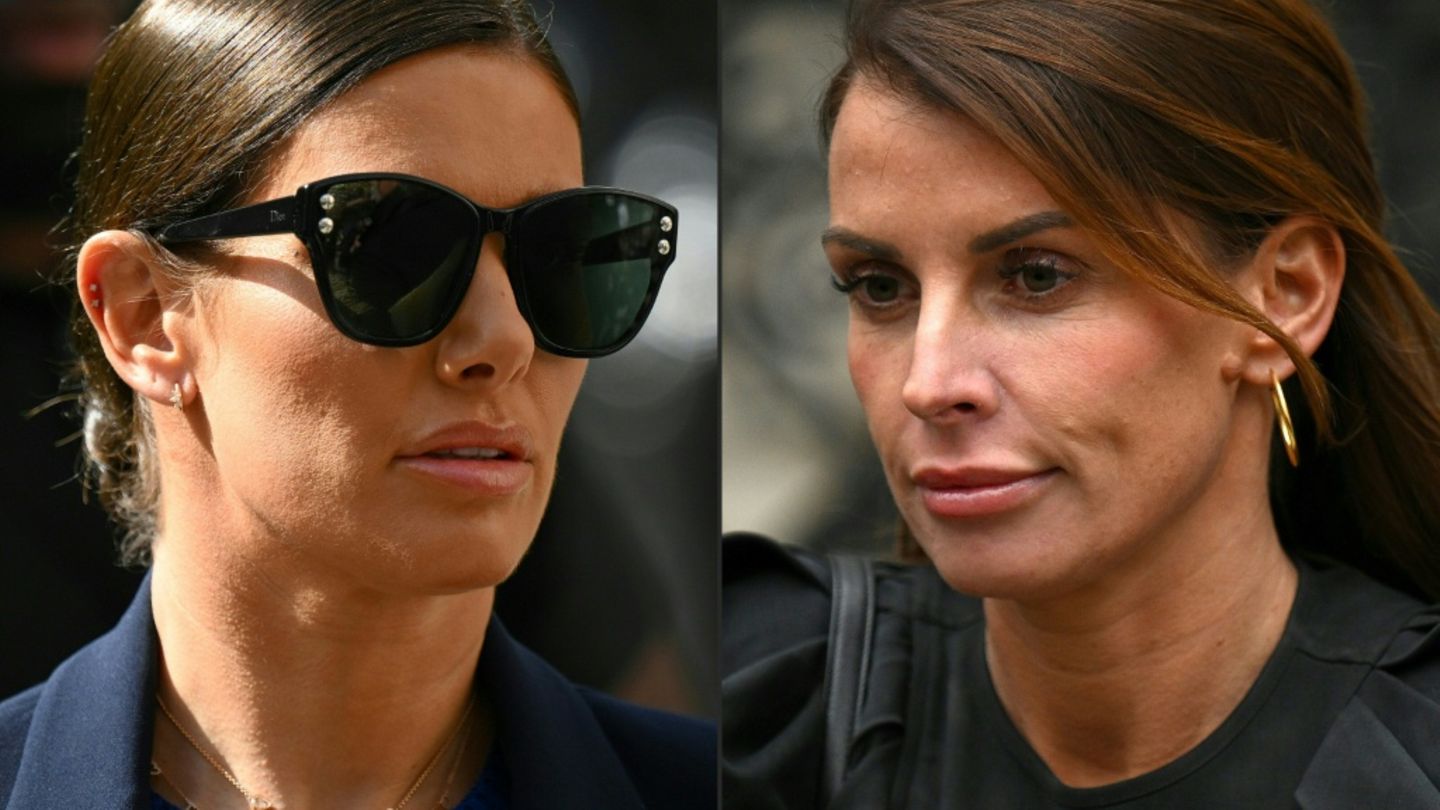 Rebekah Vardy (links) und Coleen Rooney