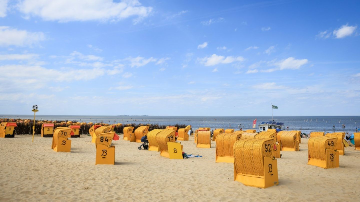 Strandkörbe in Cuxhaven