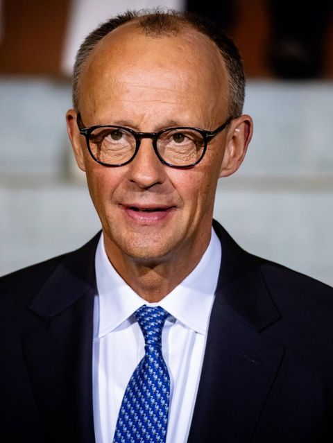 Friedrich Merz bei der ersten Kanzlersitzung
