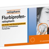 Wer das taube Gefühl auf der Zunge von den beliebten Dolo-Dobendan-Lutschtabletten nicht mag, der findet in den Flurbiprofen eine Alternative. Die Arznei Flurbiprofen wirkt entzündungshemmend, schmerzlindernd und abschwellend. Zu viele der Lutschtabletten sollte man jedoch nicht konsumieren, da es zu Magen-Darm-Verstimmungen und Kopfschmerzen kommen kann. 