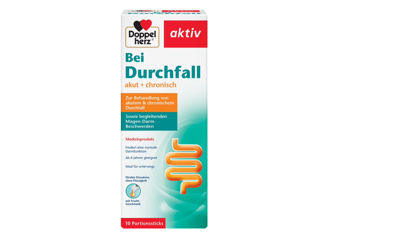 Für Kinder ab zwei Jahren ist bei Durchfall der Wirkstoff Diosmektit zugelassen. Diosmektit ist eine Tonerde und besteht aus Aluminium, Magnesium sowie Silizium. Durch seine kristalline Struktur bindet Diosmektit Wasser und die darin enthaltenen Viren und Bakterien. Die Schädlinge werden so leichter ausgeschieden. Zugleich wird ein entzündungshemmender Schutzfilm aufgebaut.