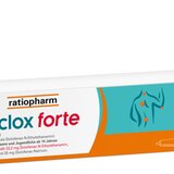 Nur für Jugendliche ab 14 Jahren empfohlen ist Diclox forte zur Behandlung von schmerzenden Verstauchungen und Zerrungen. Die Creme enthält den Wirkstoff Diclofenac, der zur Arzneimittelgruppe der nichtsteroidalen entzündungshemmenden Arzneimittel gehört. Maximal zweimal pro Tag sollten die betroffenen Stellen dünn eingerieben werden.