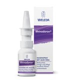 Weleda Rhinodoron dient weniger dem Abschwellen verstopfter Nasen, sondern eher der Nasenpflege in der Erkältungszeit. Die Kombination aus Kochsalzlösung und dem Gel der Aloe vera befeuchtet die trockenen Nasenschleimhäute, verhindert Verkrustungen und hilft beim Aufbau der nach einer Erkältung gereizten Schleimhaut. 