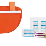 Unfälle mit dem Rad gehen selten ohne blutende Schürfunden aus, oft gleich mehrere, manchmal kombiniert mit Verstauchungen. Dieses Erste Hilfe Set von Söhngen lässt sich mit Klettverschlüssen direkt am Rad oder Satteltaschen anbringen. Rund 50 Euro sind kein Schnäppchen, aber für alle Freunde längerer Radtouren möglicherweise eine gute Investition.