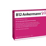 Müde und Abgeschlagen? Mangel an Vitamin B12 könnte die Ursache sein  Wer sich trotz ausreichend Schlaf müde und abgeschlagen fühlt sowie sich schlecht konzentrieren kann, könnte unter einem Mangel an Vitamin B12 leiden. Dieses Vitamin ist an der Blutbildung beteiligt, es schützt Nervenzellen und wirkt an der Zellteilung mit. Die Deutsche Gesellschaft für Ernährung (DGE)  empfiehlt Erwachsenen täglich rund vier Mikrogramm B12. Normalerweise kommt ein Mangel sehr selten vor. Wer sich jedoch vegan ernährt, trägt ein höheres Risiko, da Vitamin B12 vor allem in Fleisch, Fisch sowie Milch und Eiern enthalten ist. Zu einem Mangel kann es auch bei Schwangeren kommen oder bei lang anhaltenden schweren Erkrankungen. Vor der Einnahme von hoch dosierten B-12 -Präparaten sollte der Hausarzt mittels einer Blutuntersuchung testen, ob tatsächlich ein Vitamin-B-12-Mangel vorliegt. Eine Überdosierung ist nicht ohne Risiko. Das Bundesinstitut für Risikobewertung zieht die Grenze bei 25 Mikrogramm.   