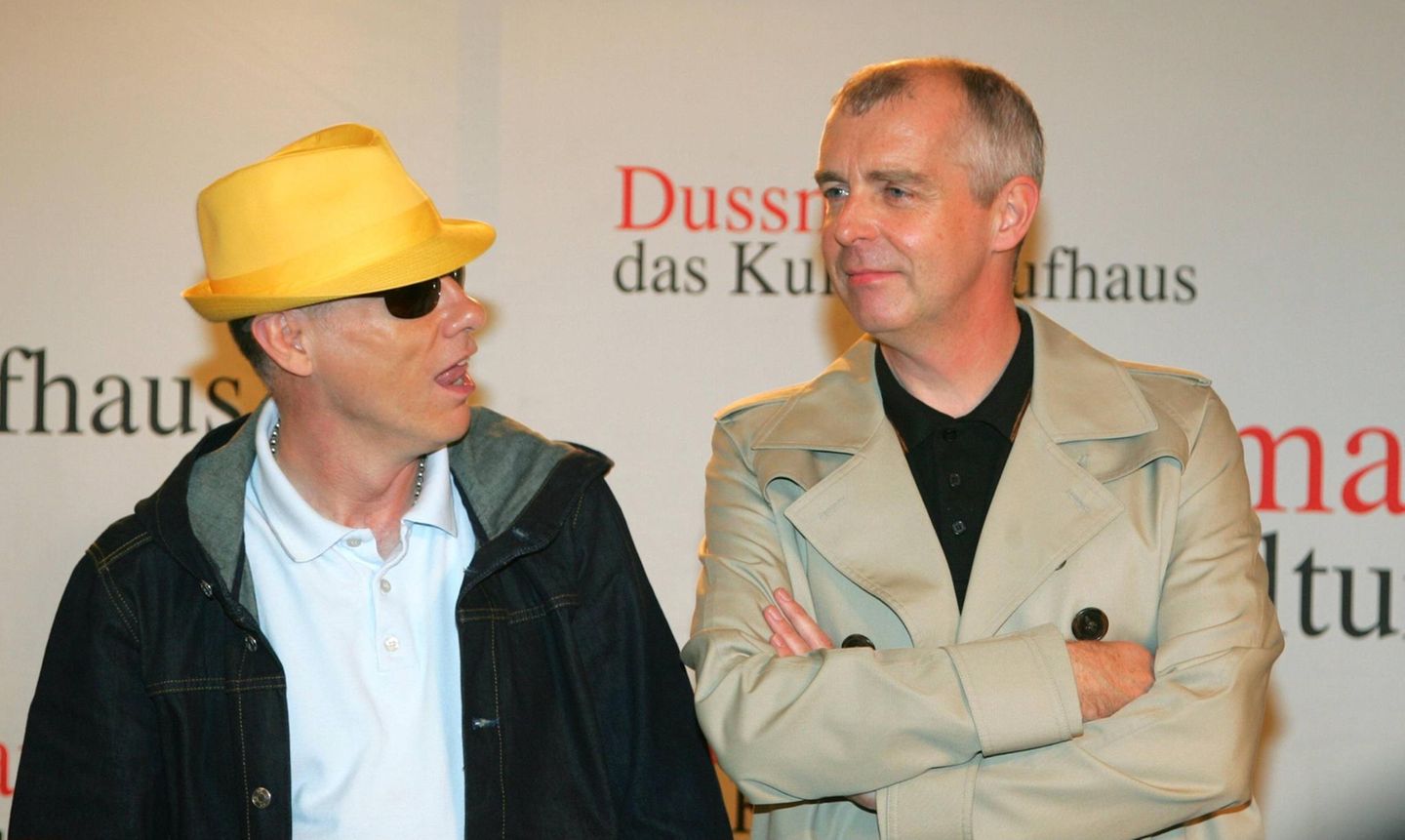 Pet Shop Boys Die Pet Shop Boys bei einer Signierstunde im Kulturkaufhaus Dussmann