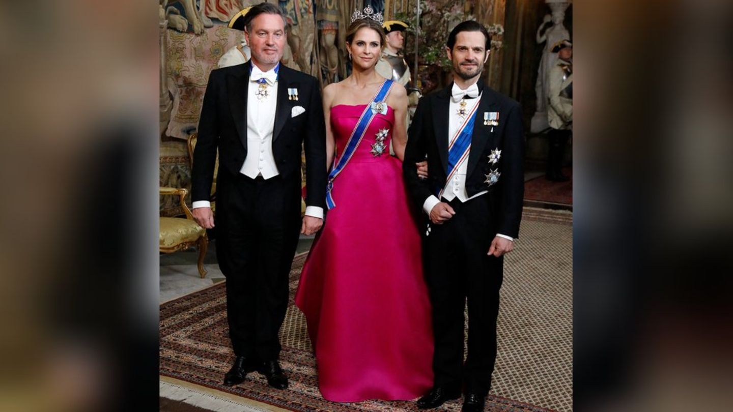 Princess Madeleine and Chris O’Neill: Surprising participation in the gala dinner