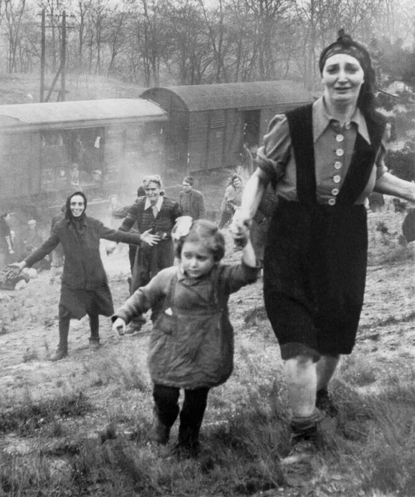 Freitag, 13. April 1945. Der Moment der Befreiung aus dem Todeszug