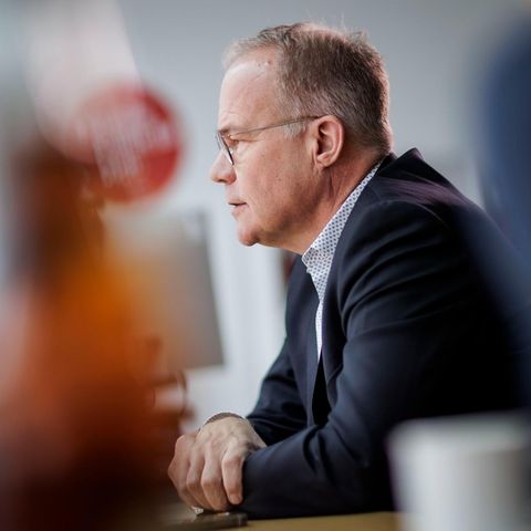 The new SPD parliamentary group leader Matthias Miersch