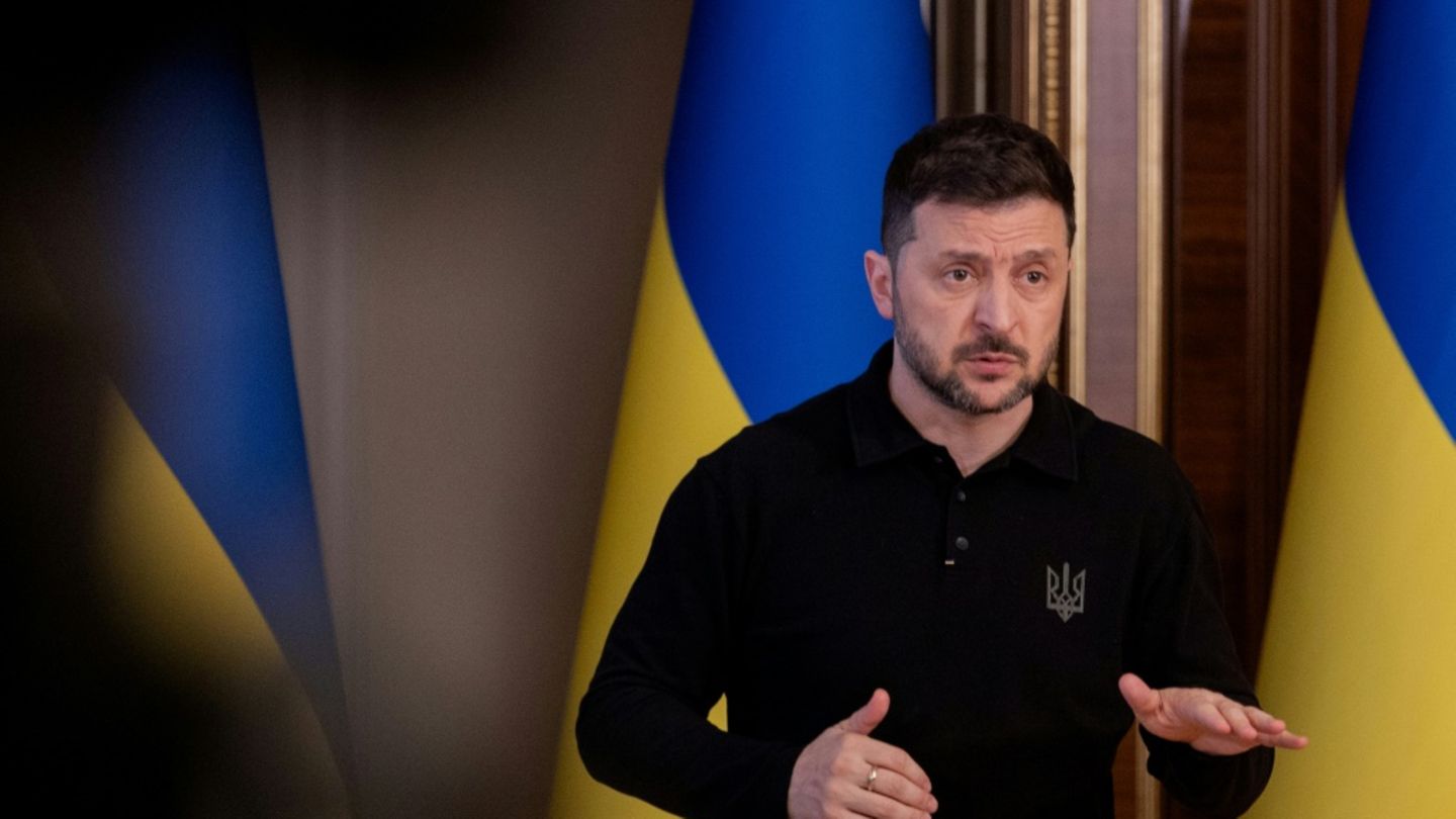 Der ukrainische Präsident Wolodymyr Selenskyj