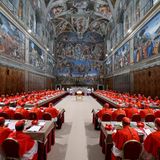 Die Kardinäle an ihrem Platz