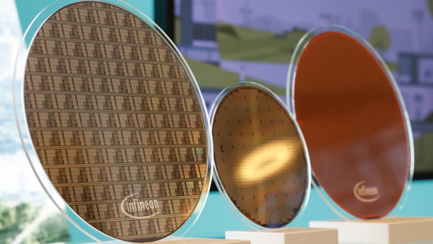 Wafer von Infineon