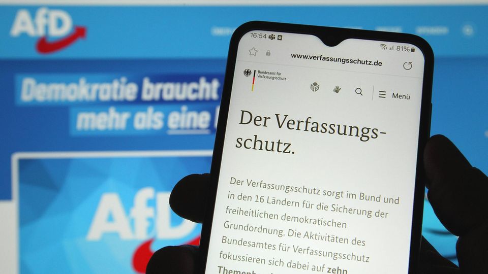 Der Verfassungsschutz hat die AfD als gesichert rechtsextrimistisch eingestuft