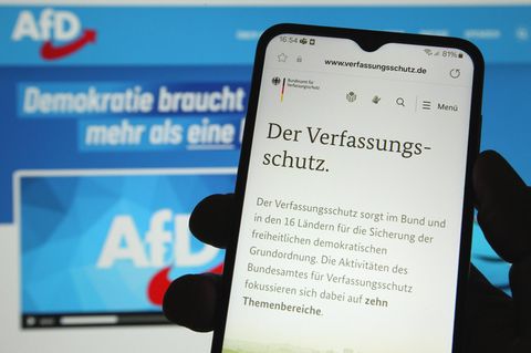 Der Verfassungsschutz hat die AfD als gesichert rechtsextrimistisch eingestuft