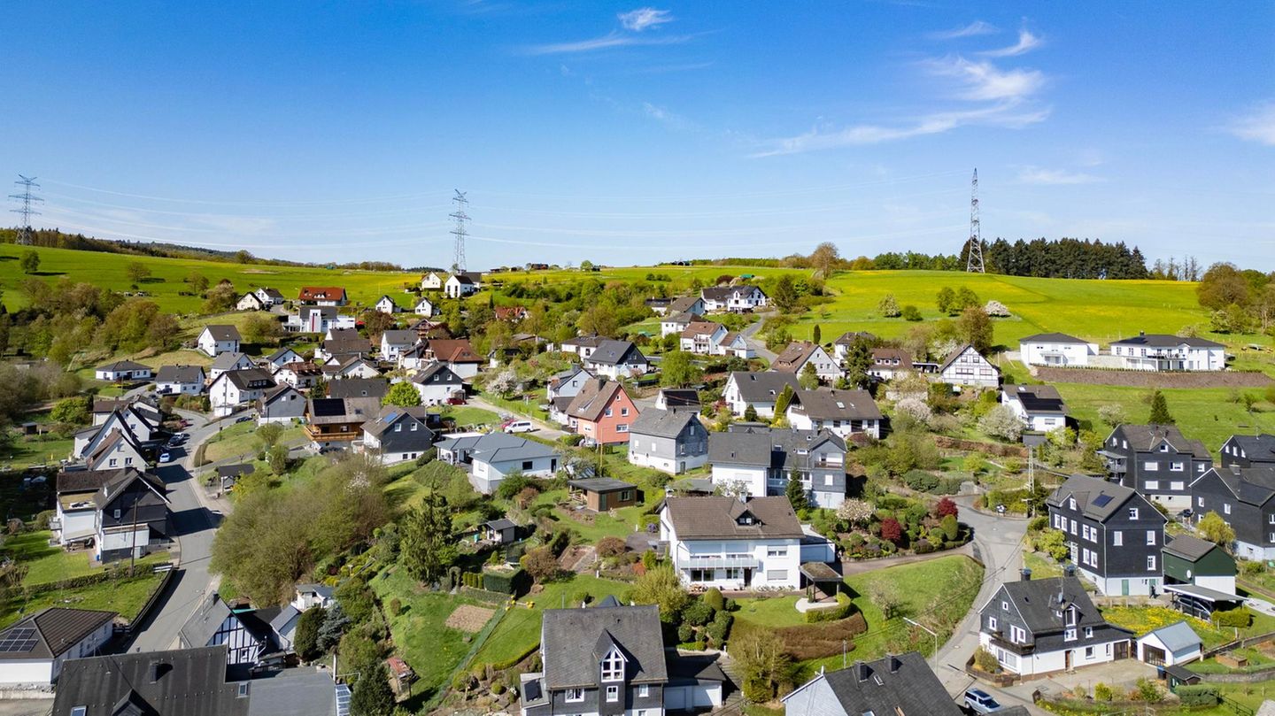 Häuser im Siegerland
