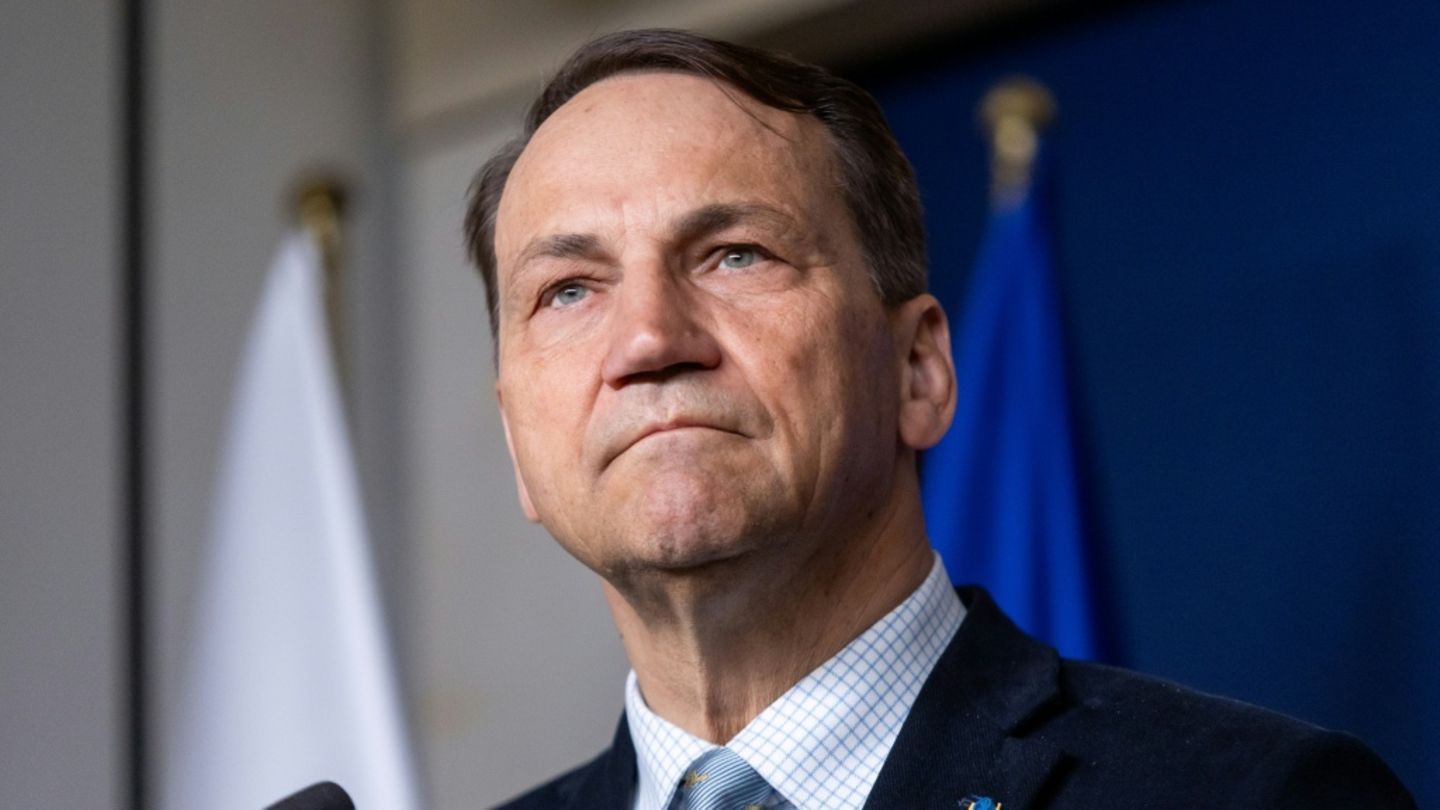 Sikorski am Dienstag in Warschau