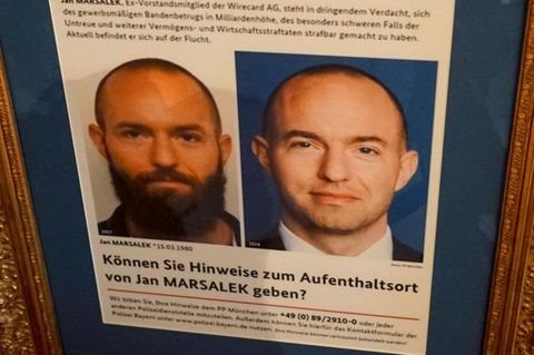 Fahndungsfotos von Ex-Wirecard-Chef Jan Marsalek