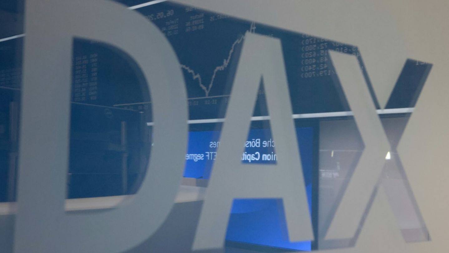 Dax-Schriftzug in Frankfurt am Main