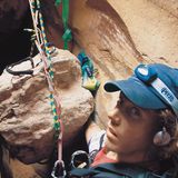 Unfal überlebt: Aron Ralston in einer Schlucht