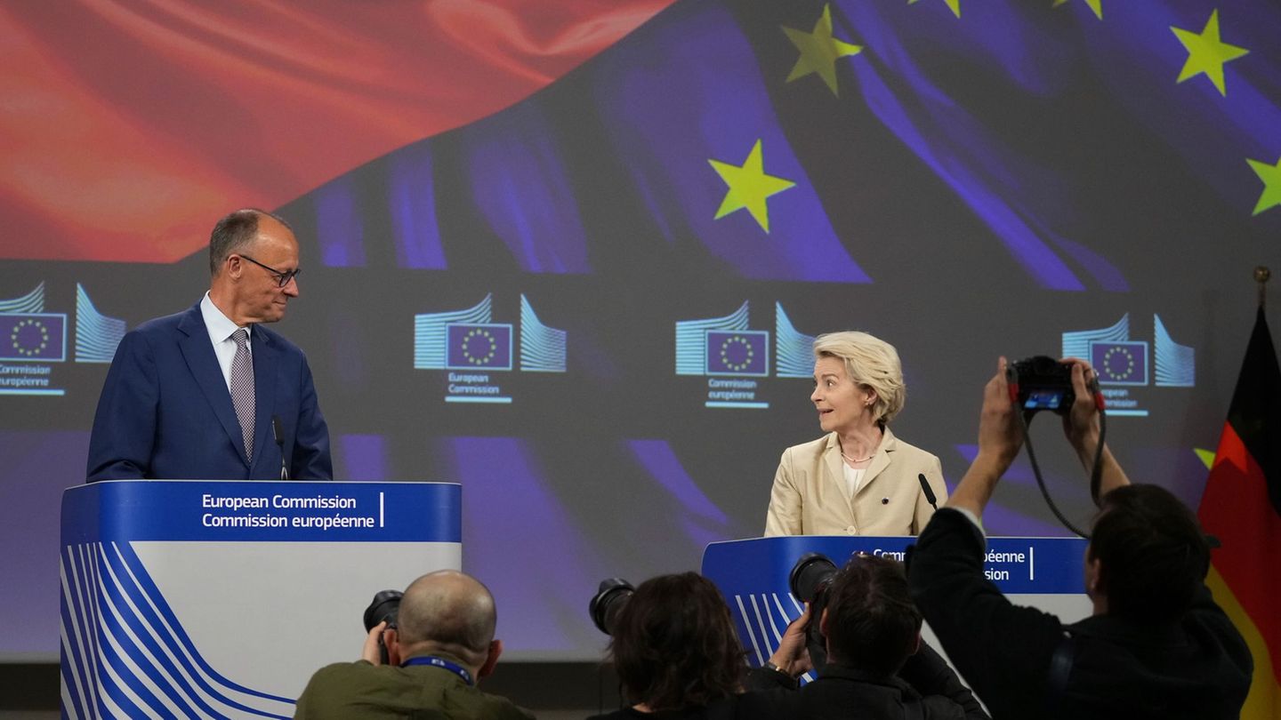 EU visit to the EU: Merz in Brussels: border controls no German solo