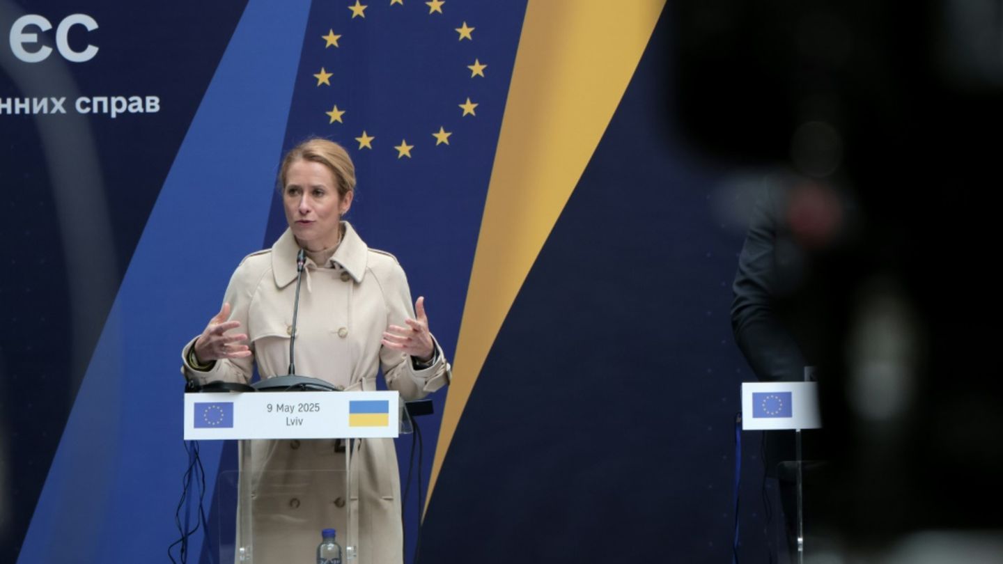 EU-Außenbeauftragte Kallas in Lwiw