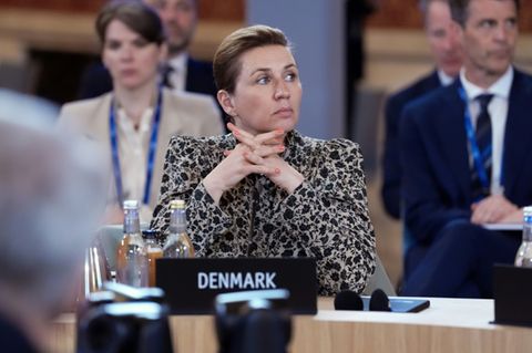 Dänemarks Regierungschefin Mette Frederiksen in Oslo