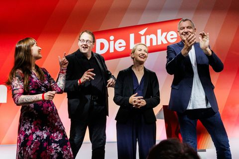 Reichinnek, Pellmann, Schwerdtner, van Aken