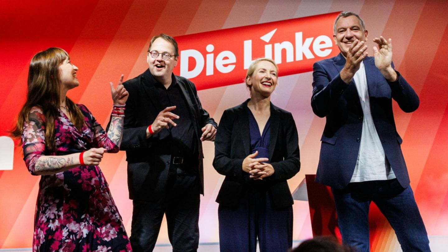 Reichinnek, Pellmann, Schwerdtner, van Aken