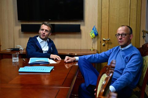 Emmanuel Macron und Friedrich Merz