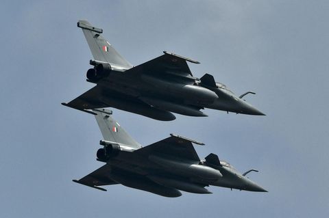 Mindestens ein Rafale-Jets wurde in der Luftschlacht abgeschossen