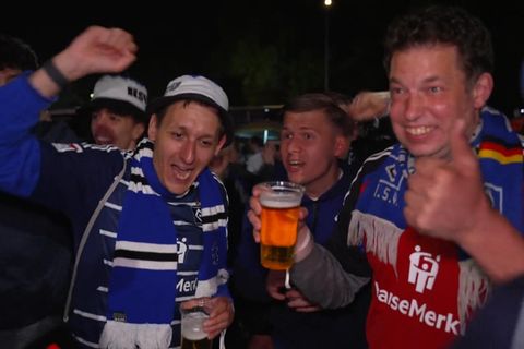 So feiern Hamburger Fans den Aufstieg des HSV