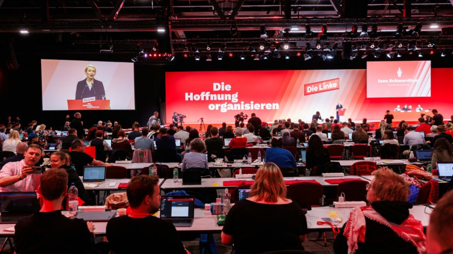 Linke-Parteitag in Chemnitz
