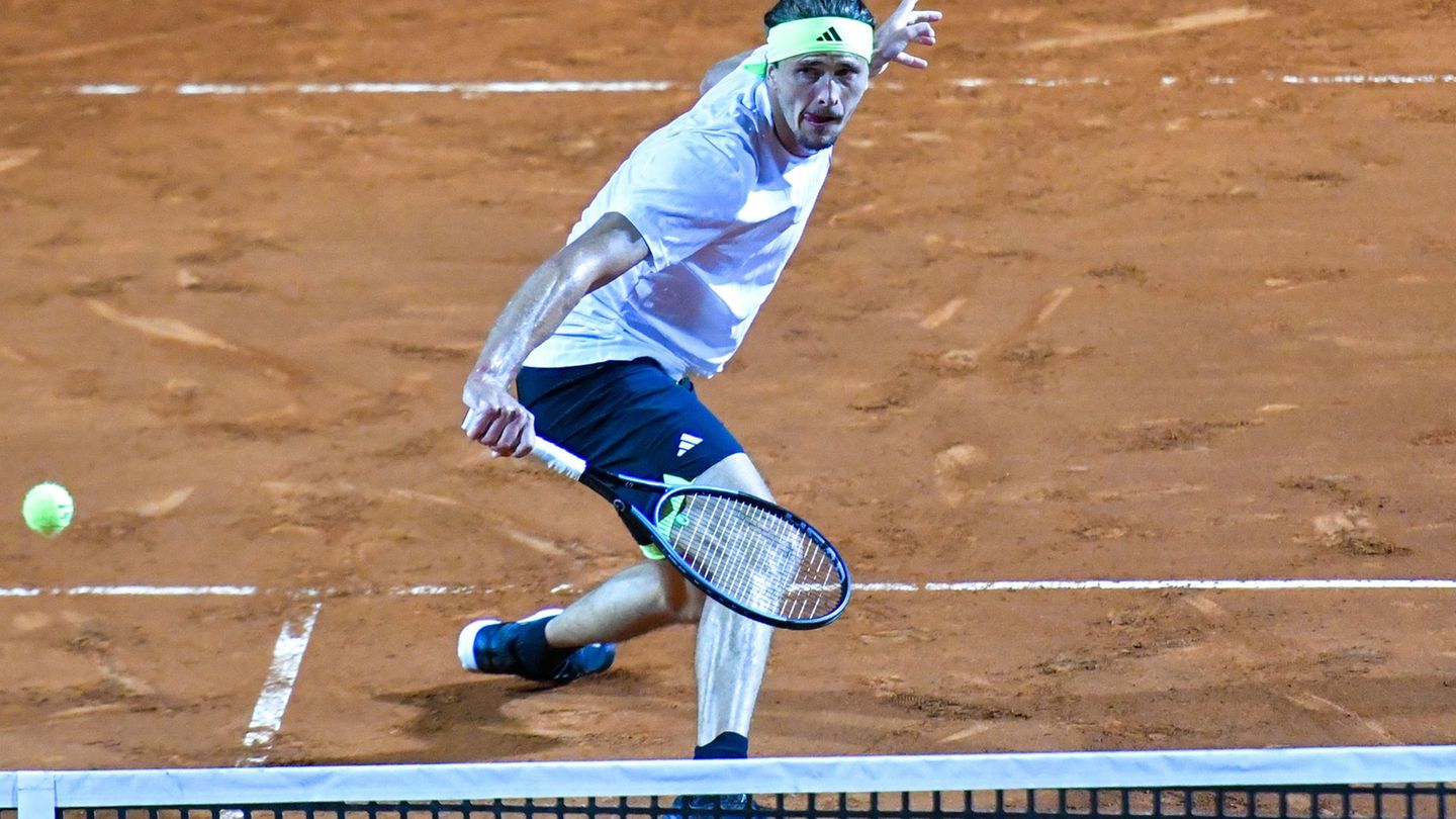 Tennis: Zverev in Rome effortlessly in the round of 16