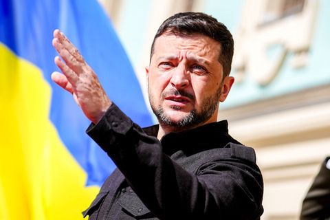 Wolodymyr Selenskyj erwartet Wladimir Putin persönlich, wie er sagt