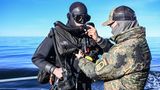 Manöver vom 3. Minensuchgeschwader der Deutschen Marine