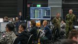 Der Bundesminister der Verteidigung Boris Pistorius besucht die Uebung Locker Shields in Kalkar
