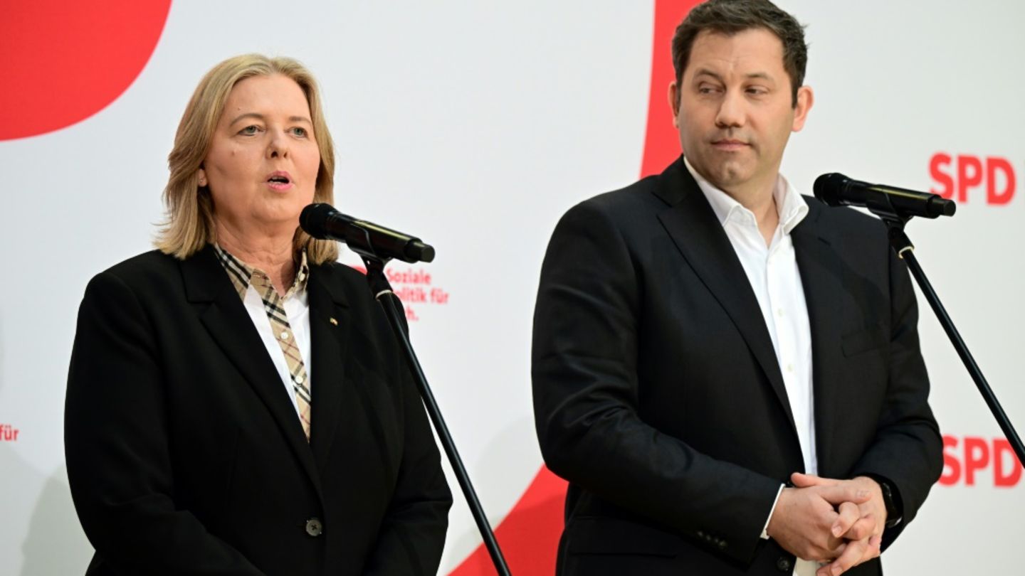 Bas (l.) und Klingbeil in Berlin