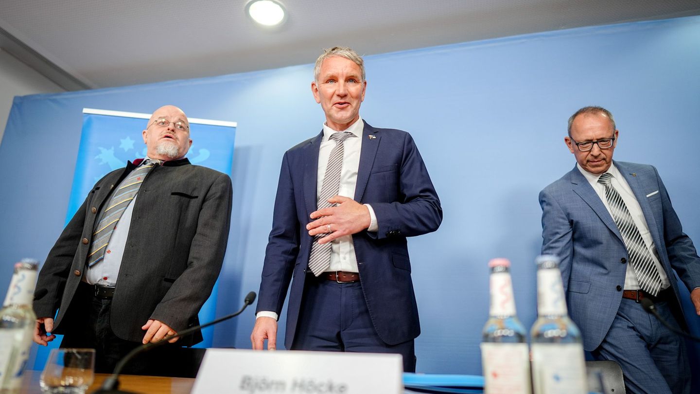 AfD and the protection of the constitution: Höcke and Urban present expert reports against observation
