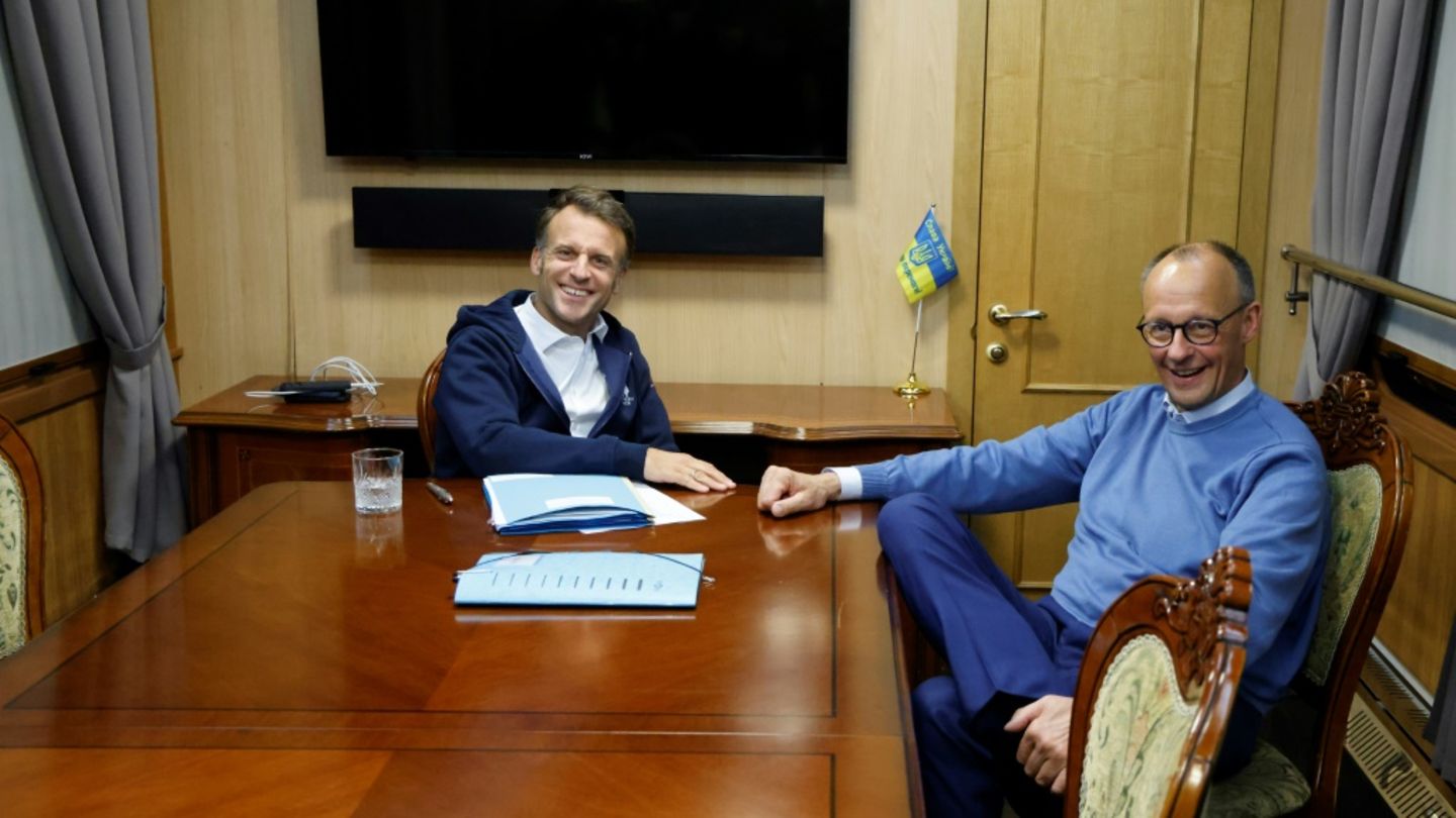 Emmanuel Macron und Friedrich Merz