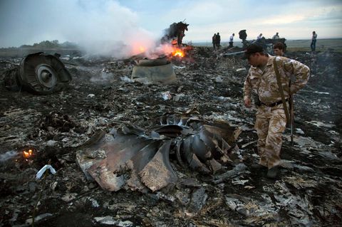 Die MH17 wurde im Juli 2014 von einer Buk-Boden-Luftrakete über der Ostukraine abgeschossen