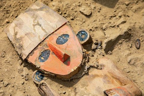 In Chan Chan ausgegrabenes Artefakt