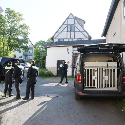 Bei der Razzia gegen das selbsternannte "Königreich Deutschland" durchsuchte die Polizei auch ein Haus in Gera
