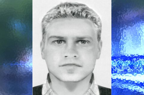 Fahndungsfoto des unbekannten Begleiters von Reiner-Josef Pommerening. Fall nun Thema bei "Aktenzeichen XY