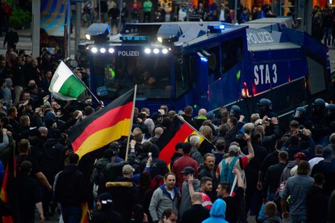 Demonstration in Chemnitz am 1. September 2018