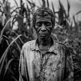 Die erstaunliche Schönheit der Porträts von Macilau basiert auf der Würde der einfachen Menschen Afrikas: Kinder, Bauern, Fischer, Arbeiter oder Heiler