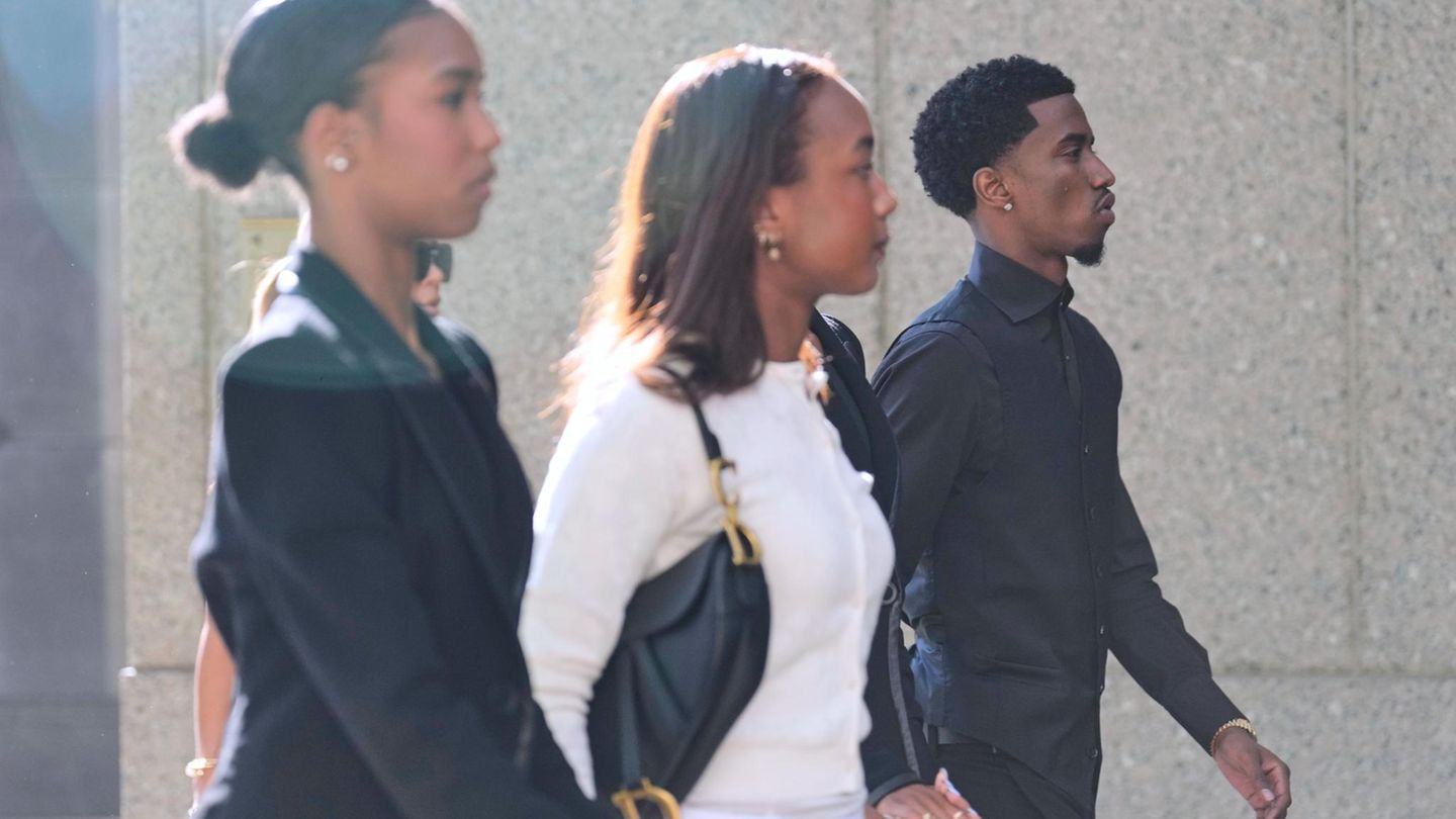 P. Diddy: King Combs (r.), Sohn von Sean "Diddy" Combs, und andere Familienmitglieder P. Diddy: King Combs (r.), Sohn von Sean "Diddy" Combs, und andere Familienmitglieder