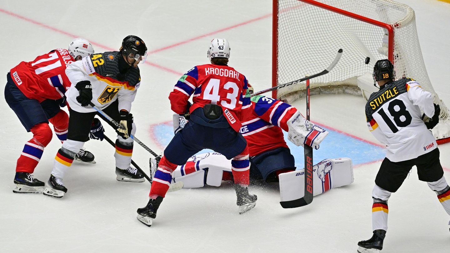 Ice hockey World Cup: Hole in the World Cup Ice: German team early in the cabin