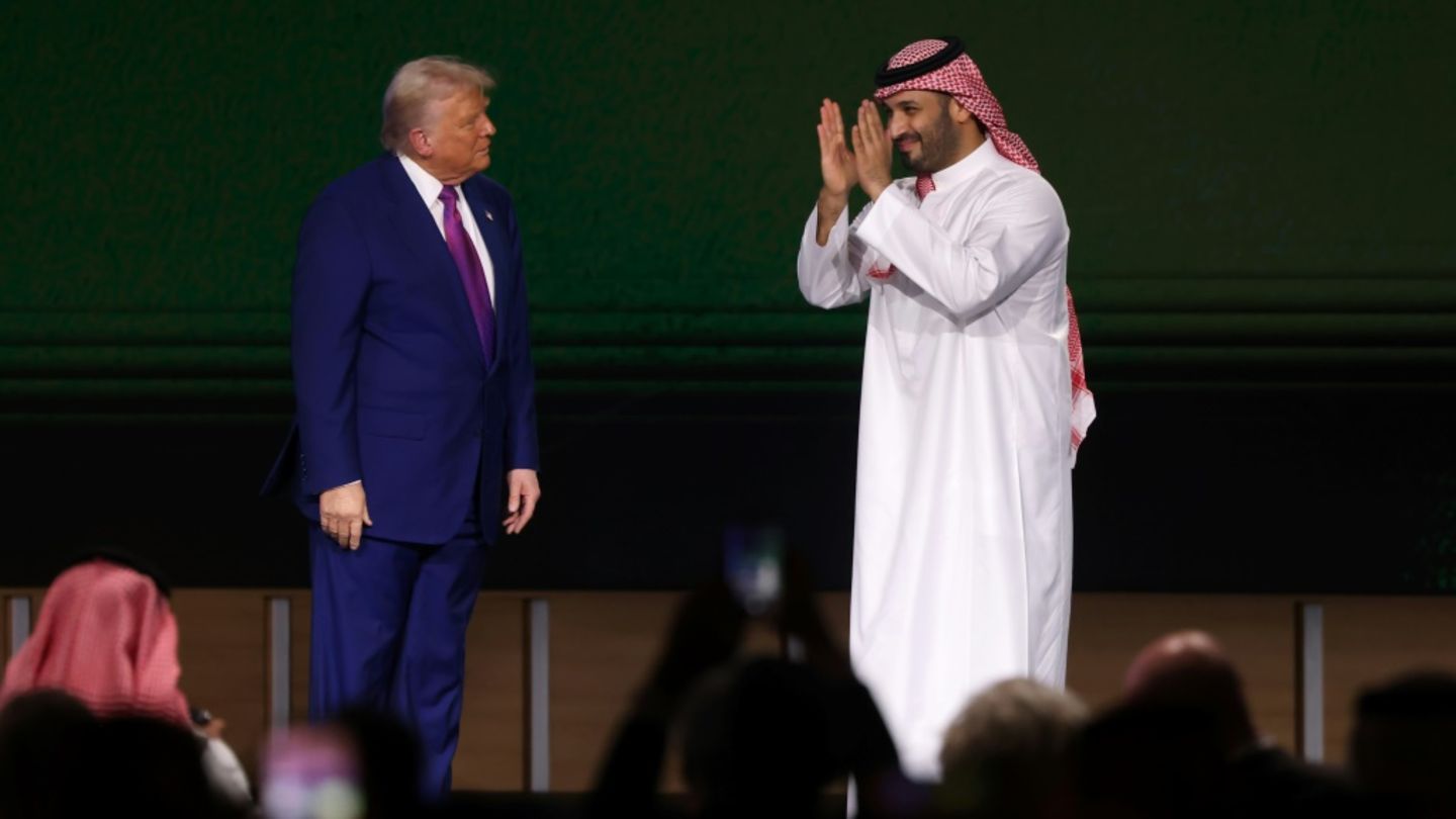 Trump mit Kronprinz Mohammed bin Salman