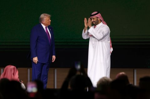 Trump mit Kronprinz Mohammed bin Salman